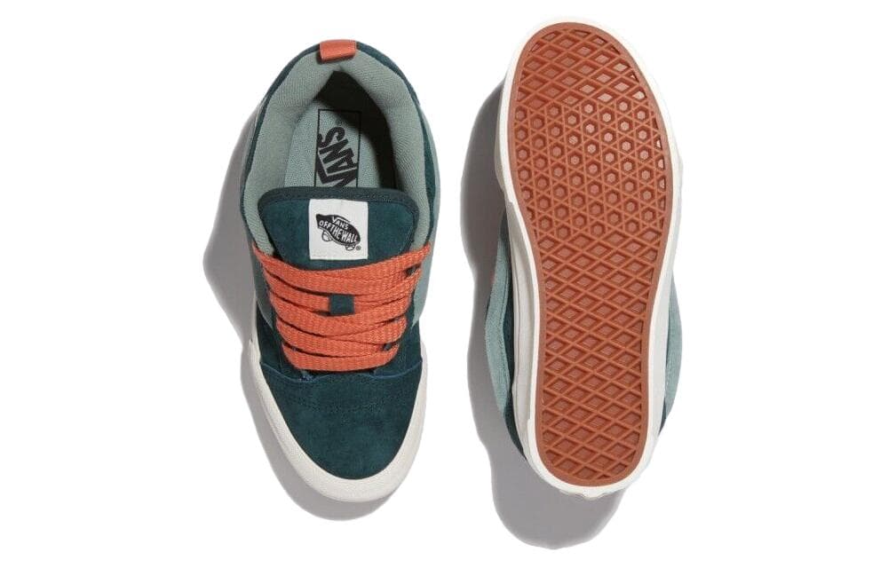 Кроссовки Vans Knu Skool Green - изображение 5