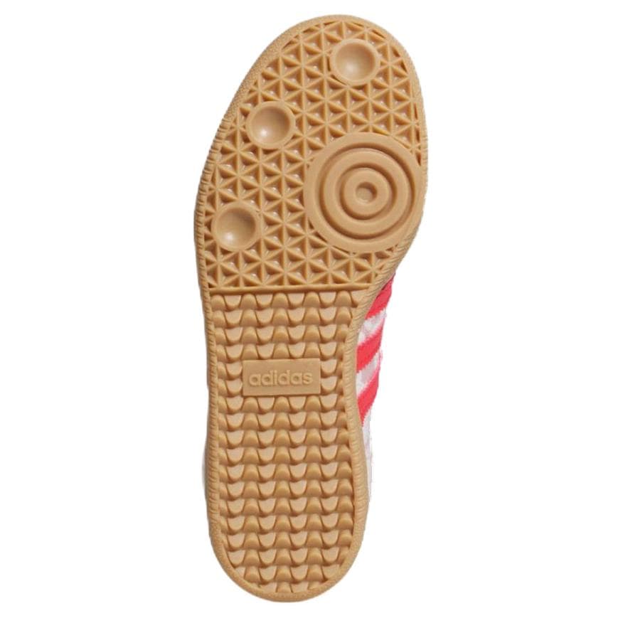 Кроссовки Adidas Originals Samba Ткань Низкие Кеды Скейтборд Обувь Унисекс Белый Розовый - изображение 6