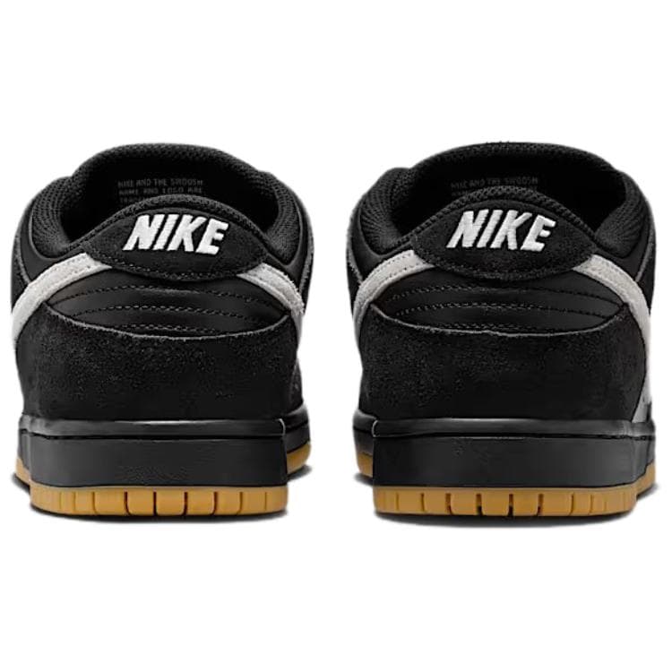 Кроссовки Nike Dunk SB противоскользящие устойчивые к истиранию низкие скейтбординговые кроссовки унисекс черный белый коричневый - изображение 5