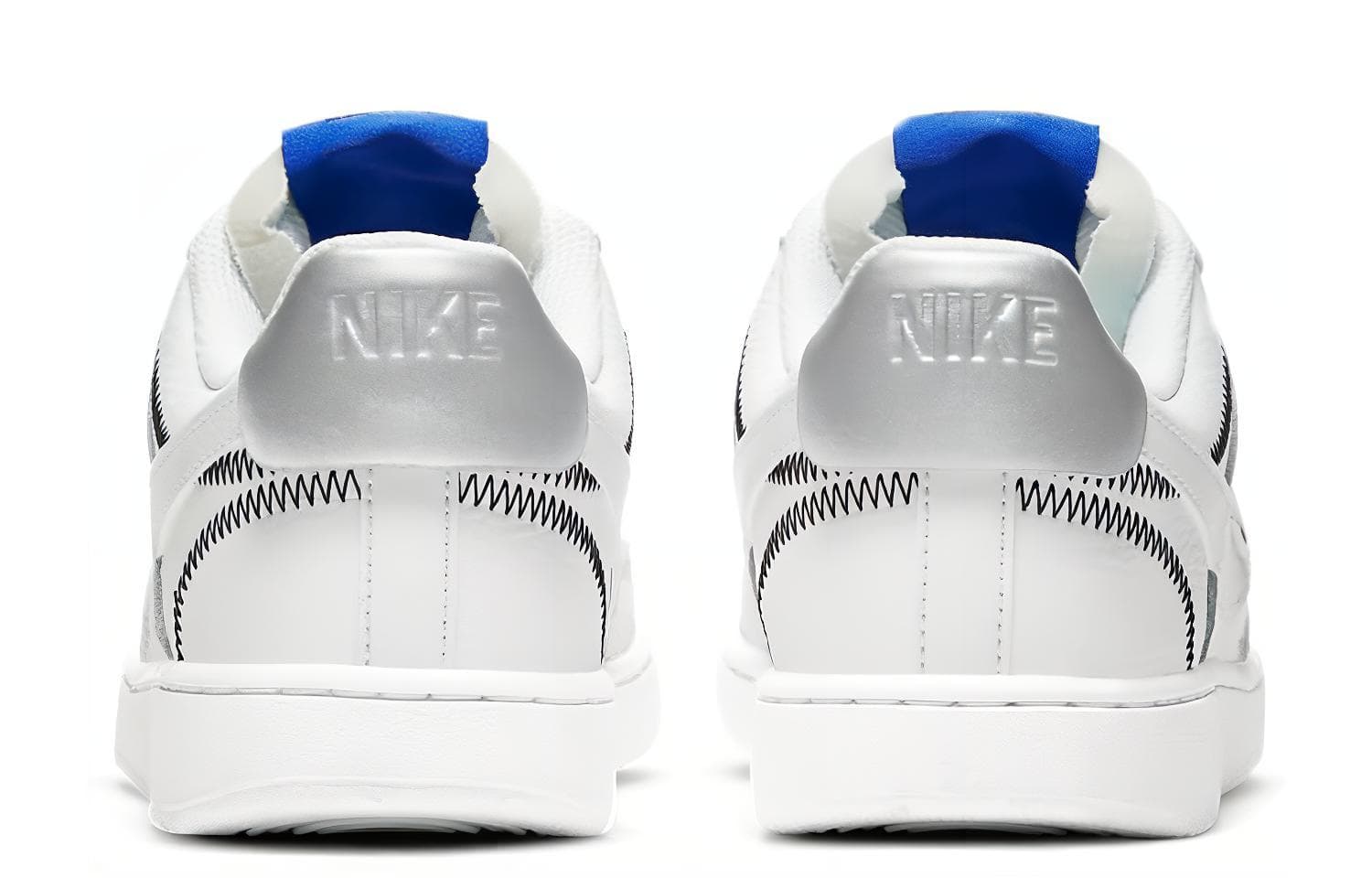 Кроссовки Nike Court Vision 1 Low SE White Blue - изображение 5