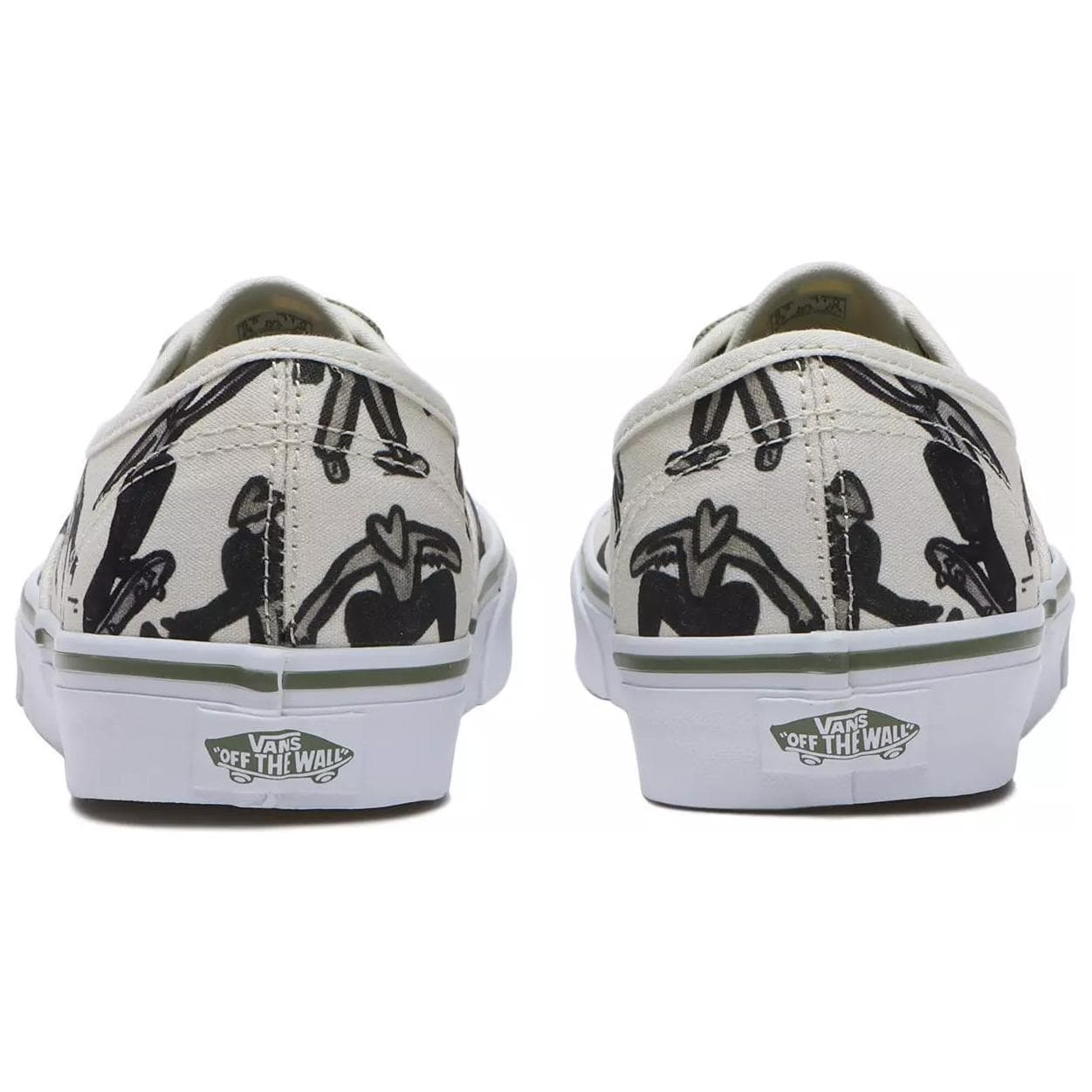 Кроссовки Vans Authentic White Green - изображение 5