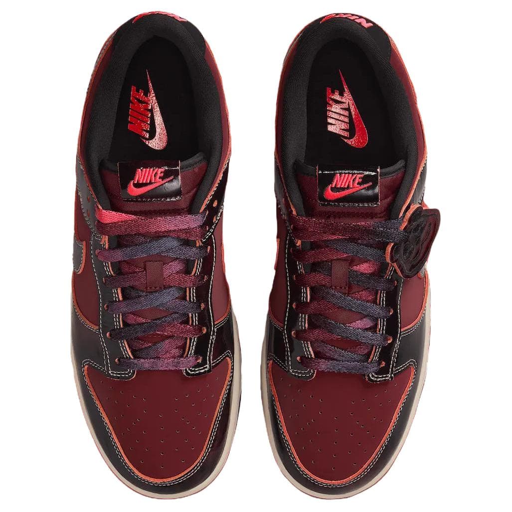 Кроссовки Nike Dunk Slip-Resistant Abrasion-Resistant Low-Top Скейтборд Кроссовки Унисекс Red - изображение 4
