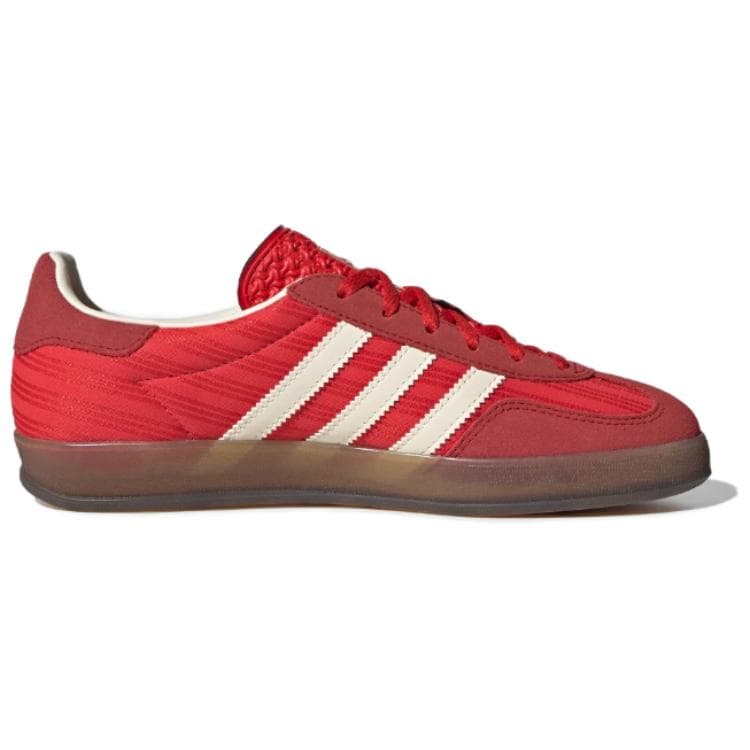 Кроссовки Adidas Originals GAZELLE INDOOR Low Топ Скейтборд Обувь Женские Красный - изображение 2