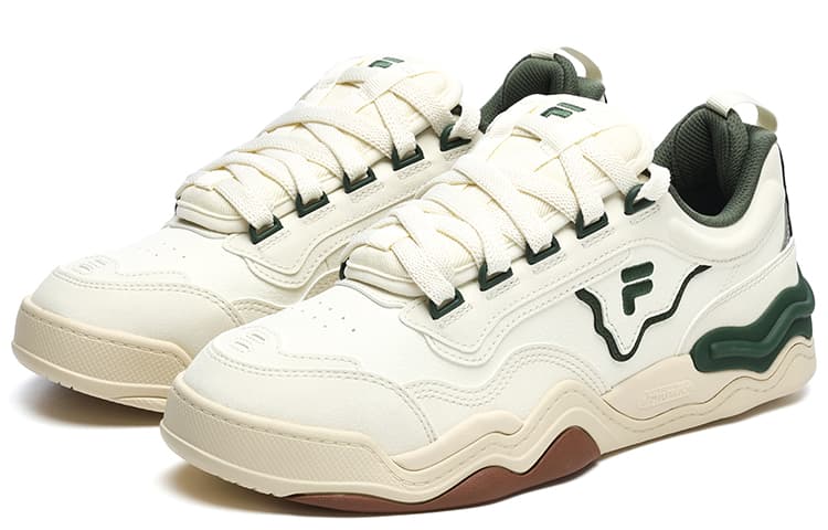 Кроссовки FILA Fusion Kick White Green - изображение 2