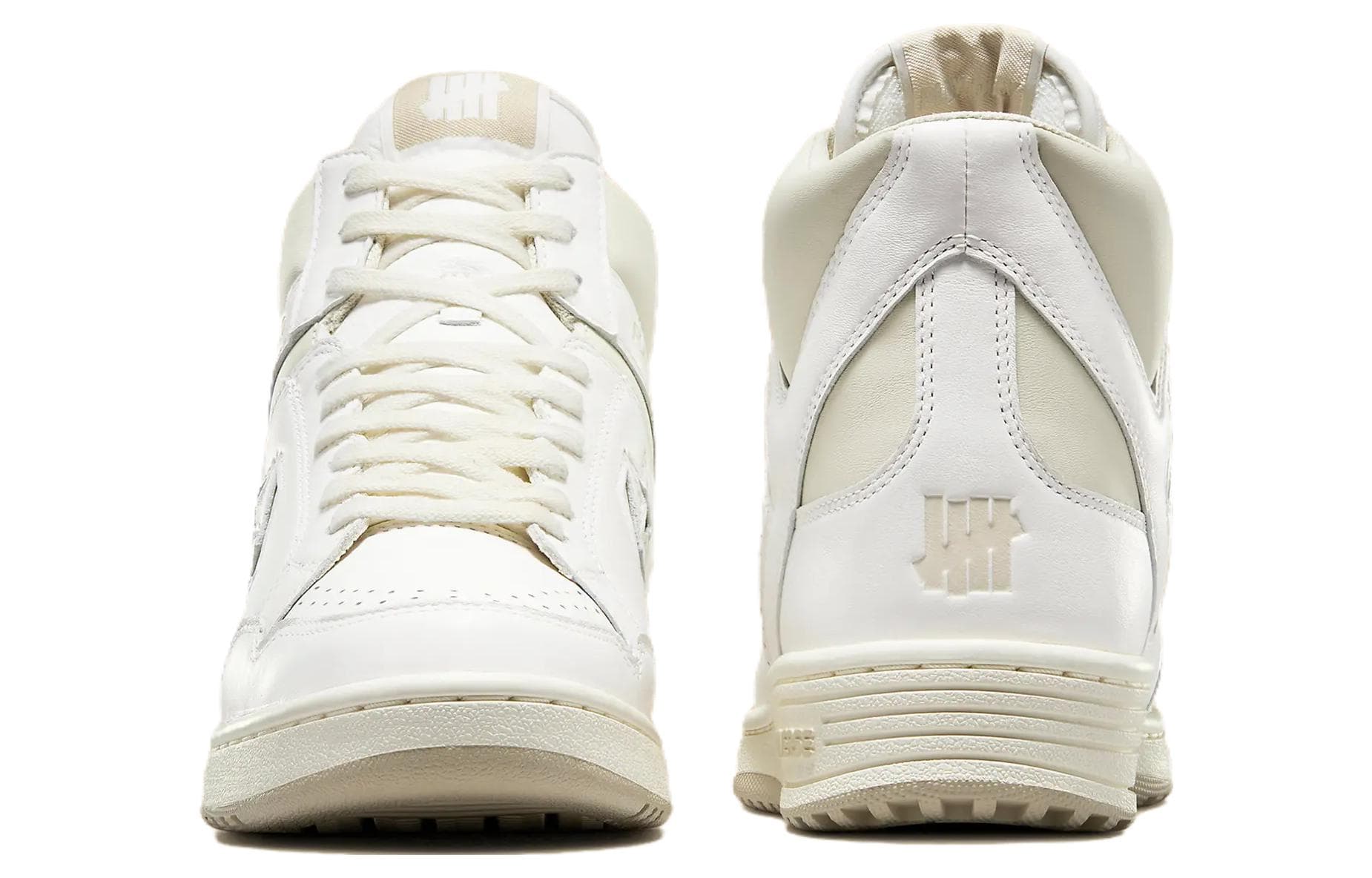 Кроссовки Converse x UNDEFEATED WEAPON удобные минималистичные противоскользящие амортизирующие хай-топы унисекс белый - изображение 3