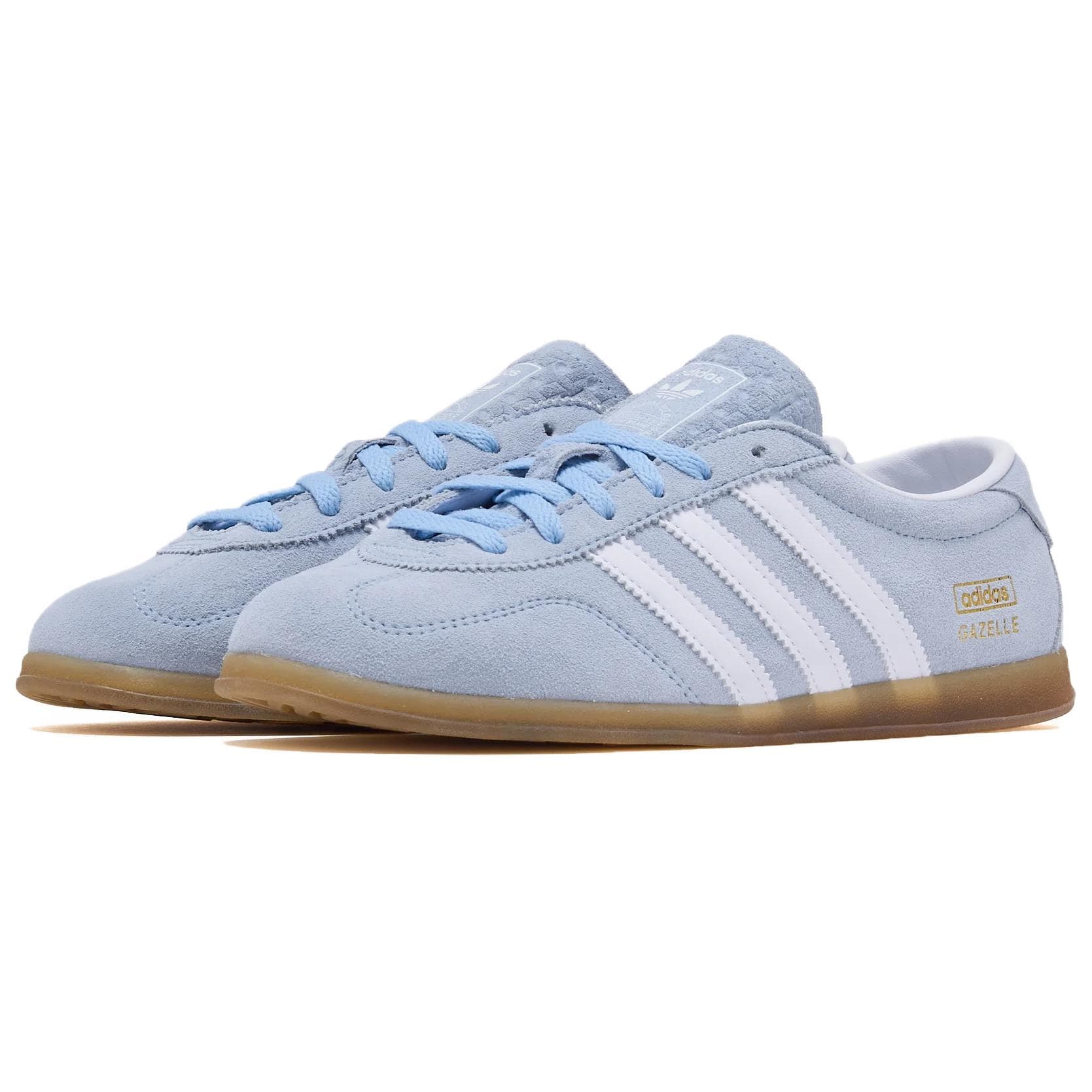 Кроссовки Adidas Originals Gazelle Abrasion Resistant Низкие Кроссовки для скейтбординга Женские Синие - изображение 3