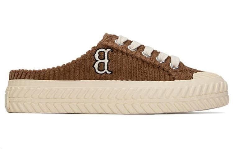 Кроссовки MLB Brown Low-Top Sneakers - изображение 2