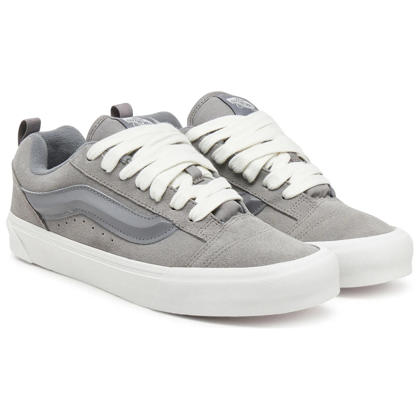 Кроссовки Vans Knu Skool Устойчивая к истиранию низкая скейтбордическая обувь мужская серая - изображение 2