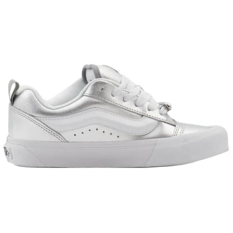 Кроссовки Vans Knu Skool Low Топ Скейтборд Обувь Унисекс Серебряный - изображение 2