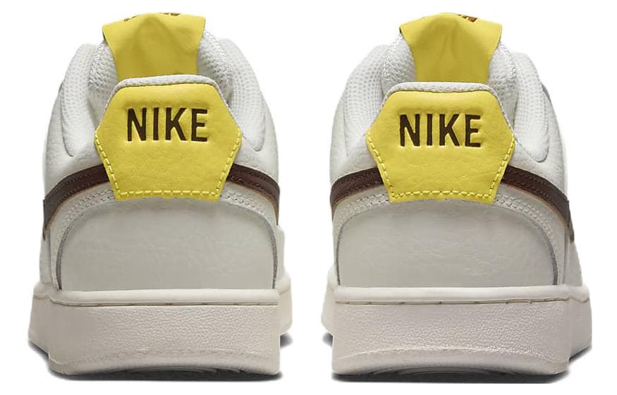 Кроссовки Nike Court Vision Low Grey Brown Yellow - изображение 5