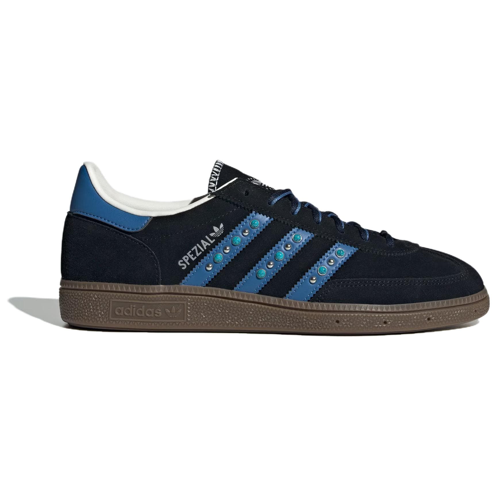 Кроссовки Adidas Originals HANDBALL SPEZIAL Низкие Скейтборд Обувь Унисекс Черные - изображение 2