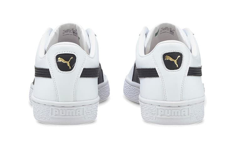 Кроссовки PUMA Basket Classic XXI White Black - изображение 4