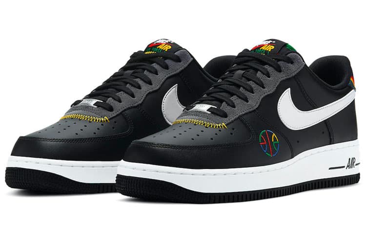 Кроссовки Nike Air Force 1 Low "Live Together, Play Together" Black — фото 3