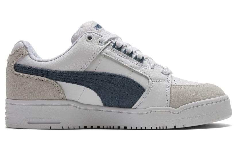 Кроссовки PUMA Slipstream Lo Suede FS White Blue - изображение 2