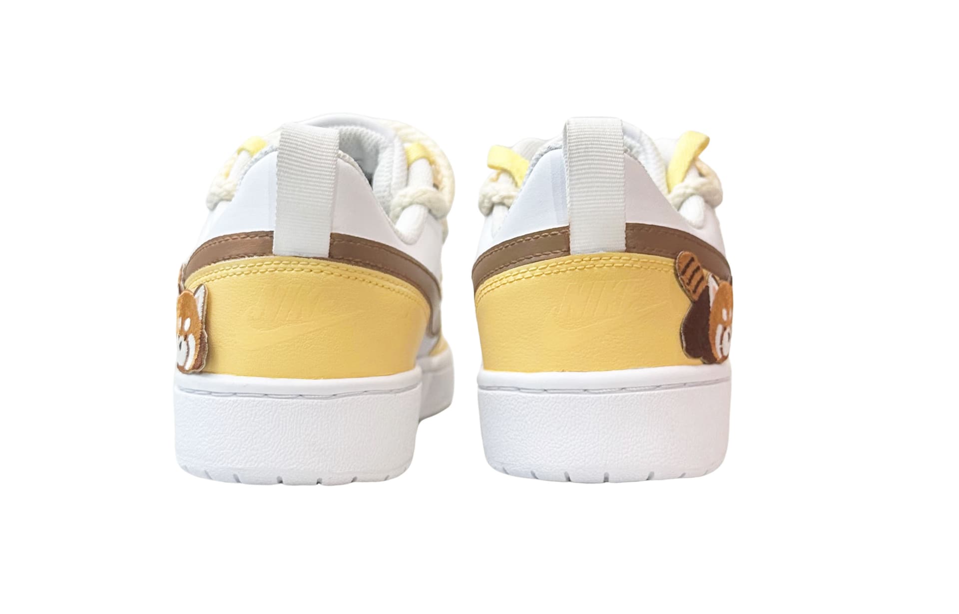 Кроссовки Nike Court Borough Low 2 GS Yellow - изображение 4