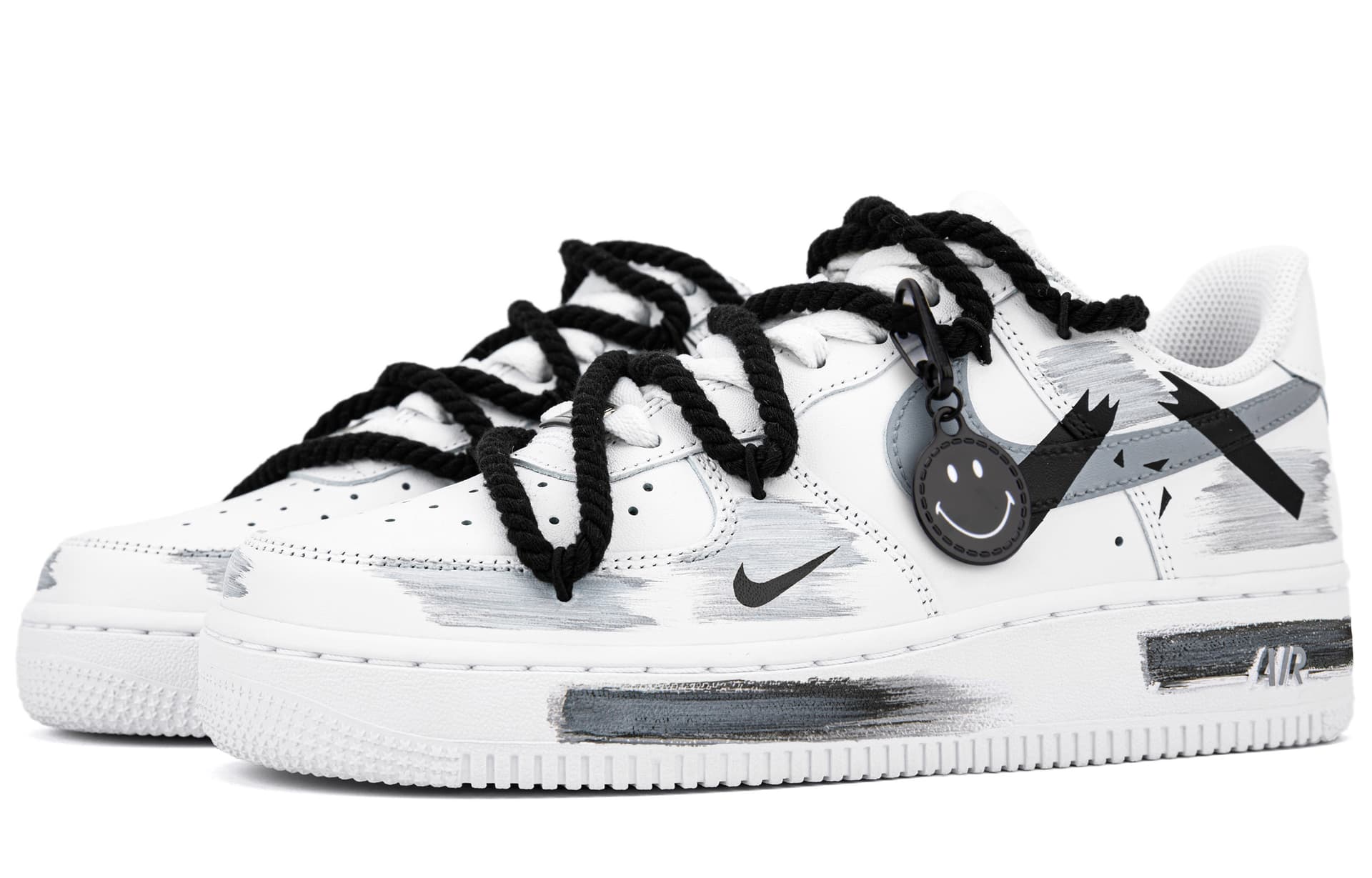Кроссовки Nike Air Force 1 Low "Cement Grey" — фото 4