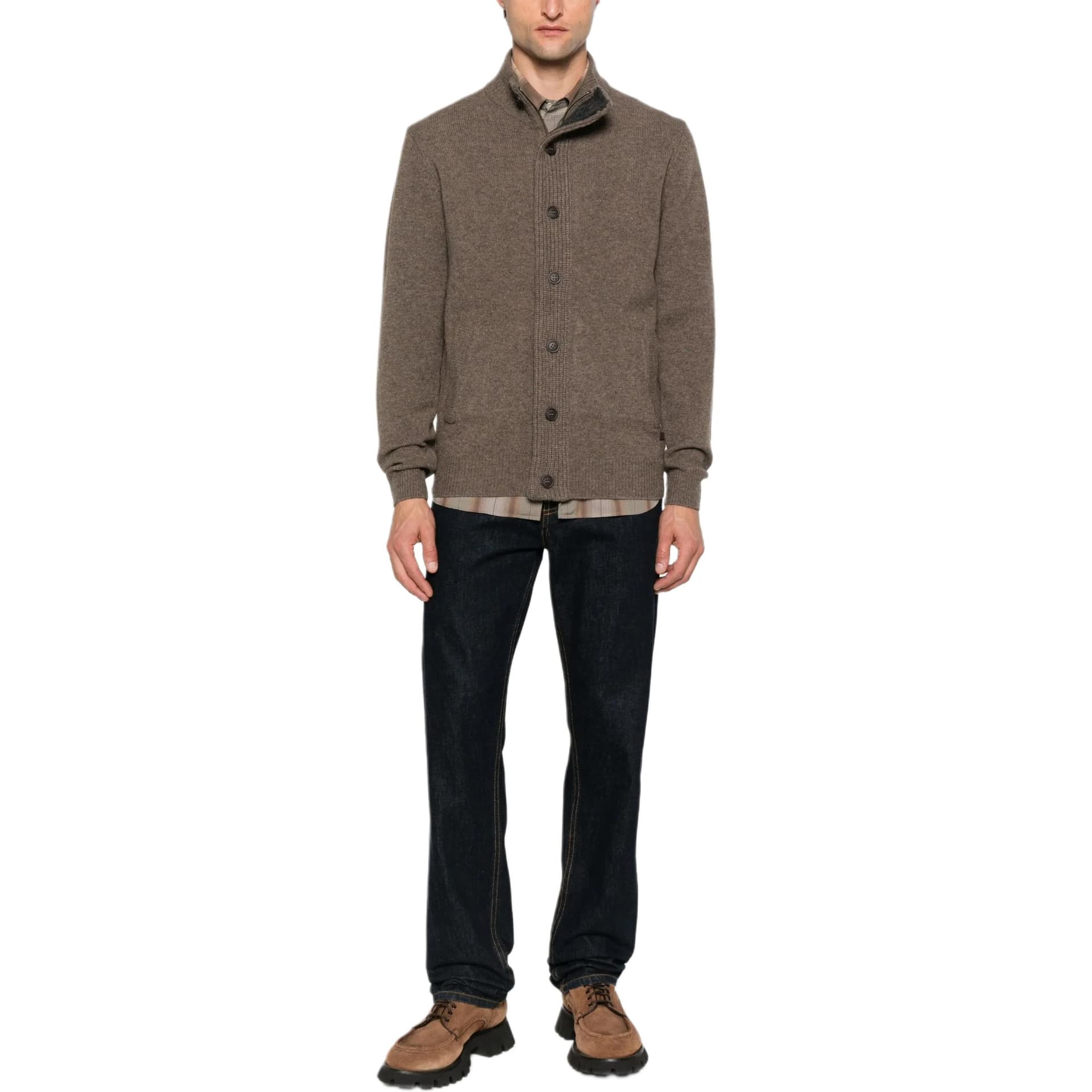 Кофта BARBOUR Коричневый Мужской Свитеры - изображение 3