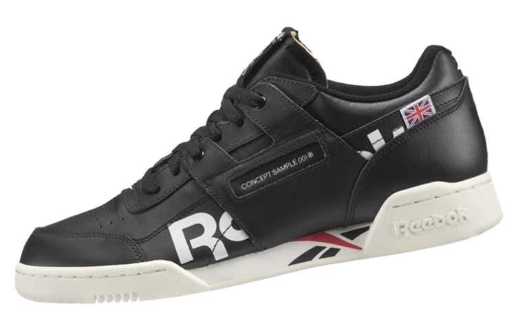 Кроссовки Reebok Workout Plus Black White - изображение 3