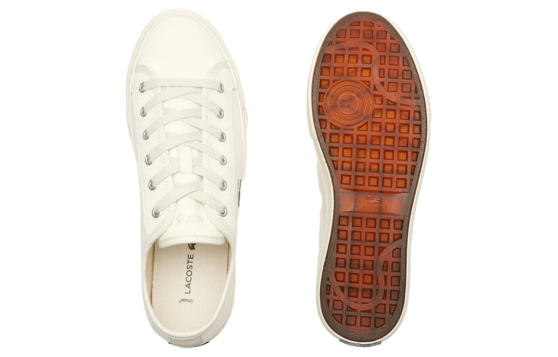 Кроссовки Lacoste Canvas Low Top Sneakers - изображение 5