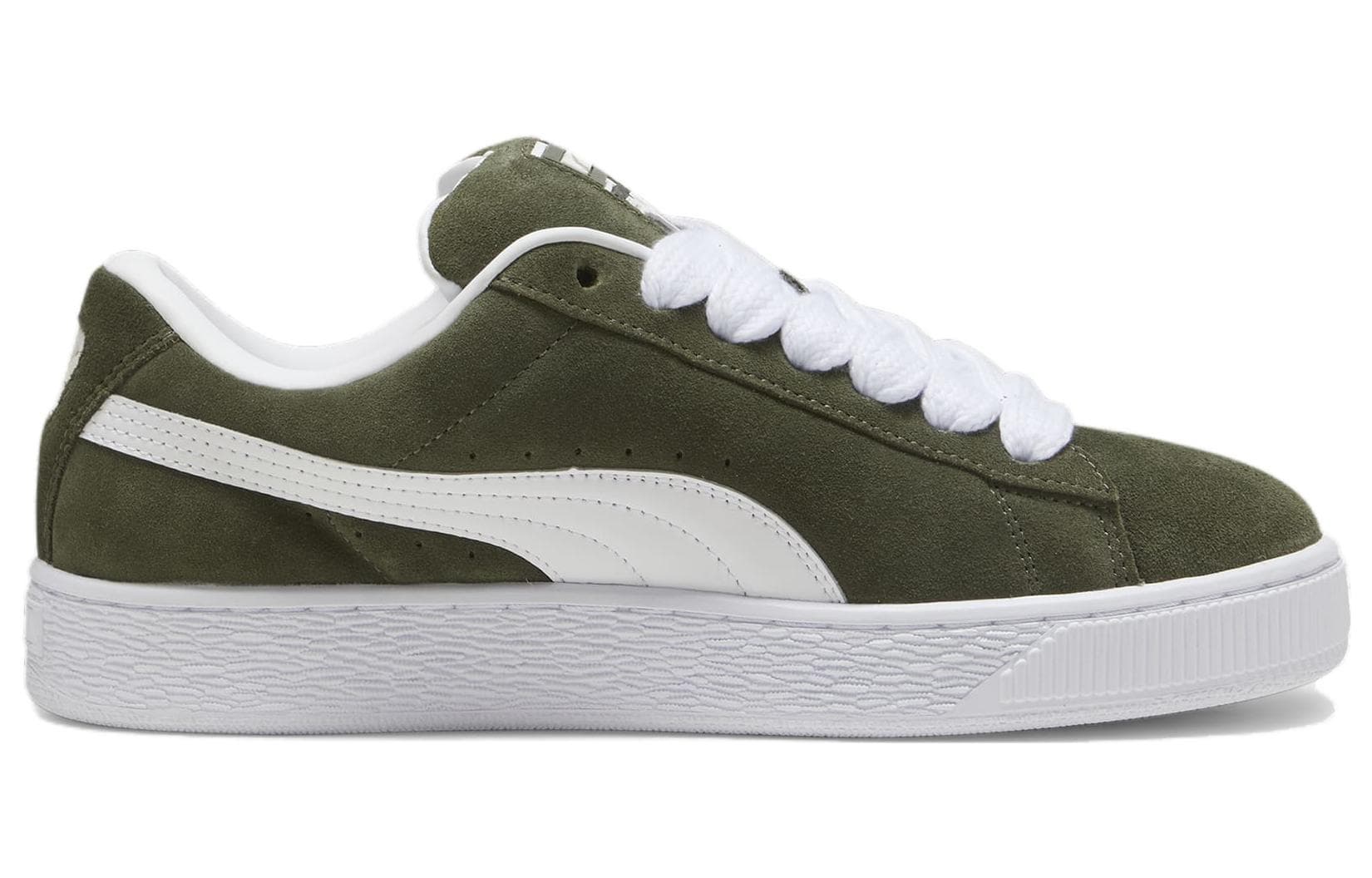 Кроссовки PUMA Suede XL Green White - изображение 2