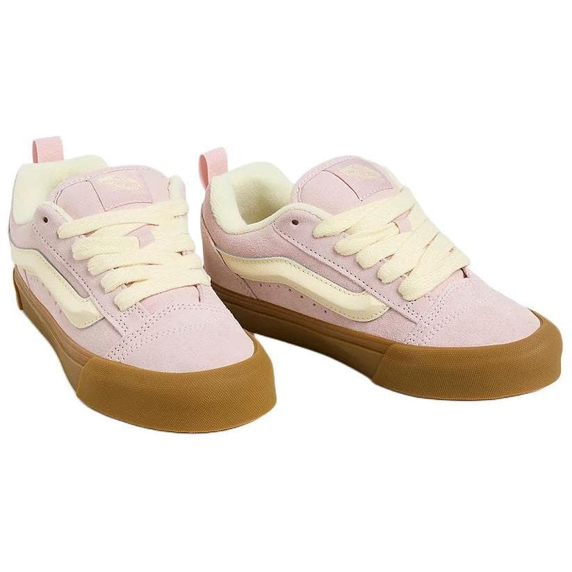 Кроссовки Vans Knu Skool Устойчивая к истиранию низкая обувь для скейтбординга унисекс розовая - изображение 3