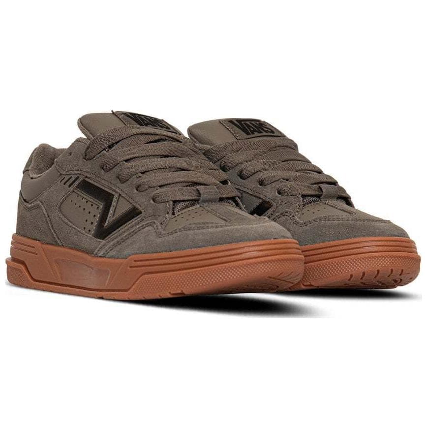 Кроссовки Vans UPLAND Износостойкие Низкие Кроссовки для скейтбординга Женские Коричневые - изображение 3