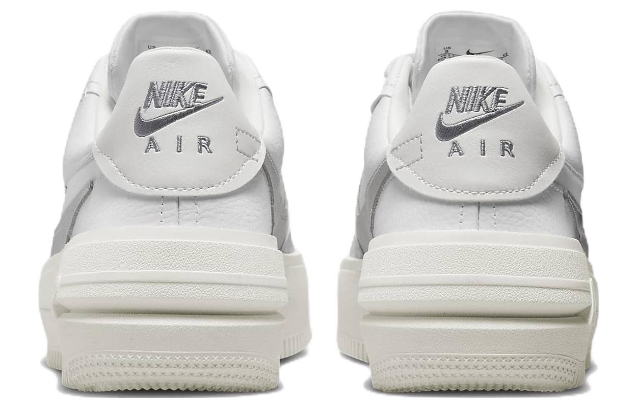 Кроссовки Nike Air Force 1 Low PLT.AF.ORM White Silver — фото 5
