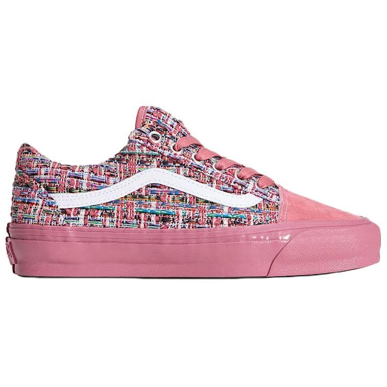 Кроссовки Vans Old Skool Low Топ Скейтборд Кроссовки Унисекс Розовые - изображение 2