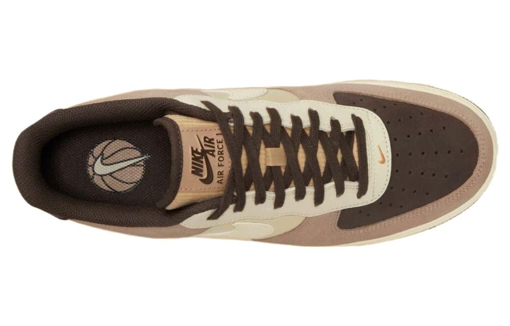 Кроссовки Nike Air Force 1 Low Beige Brown — фото 4
