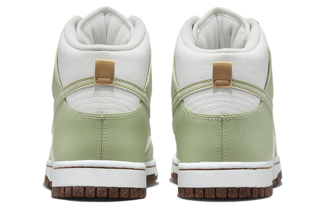Кроссовки Nike Dunk High "Inspected By Swoosh" White Green — фото 5