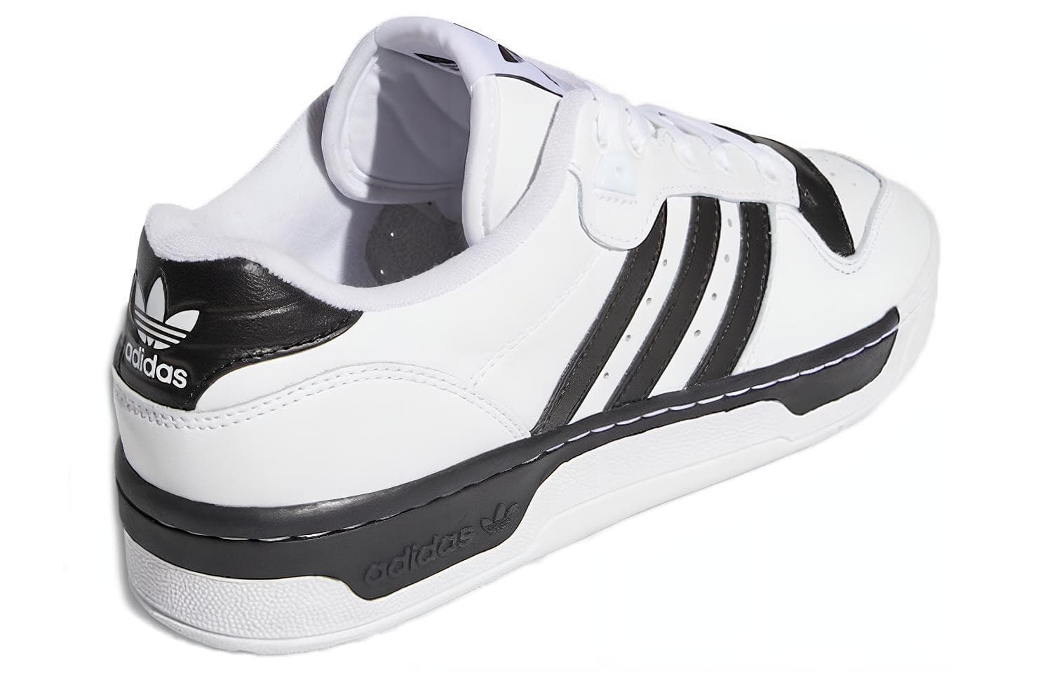 Кроссовки adidas Rivalry Low White Black - изображение 3