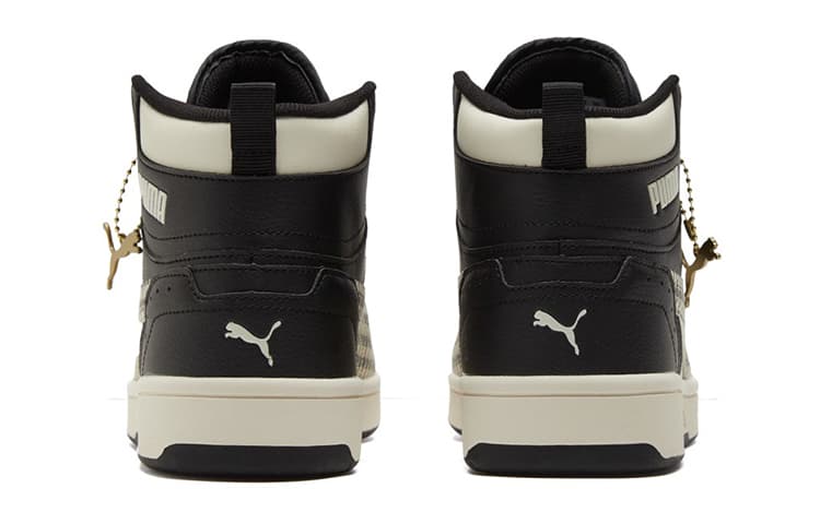 Кроссовки PUMA REBOUND Joy Geometrics Black Beige - изображение 4