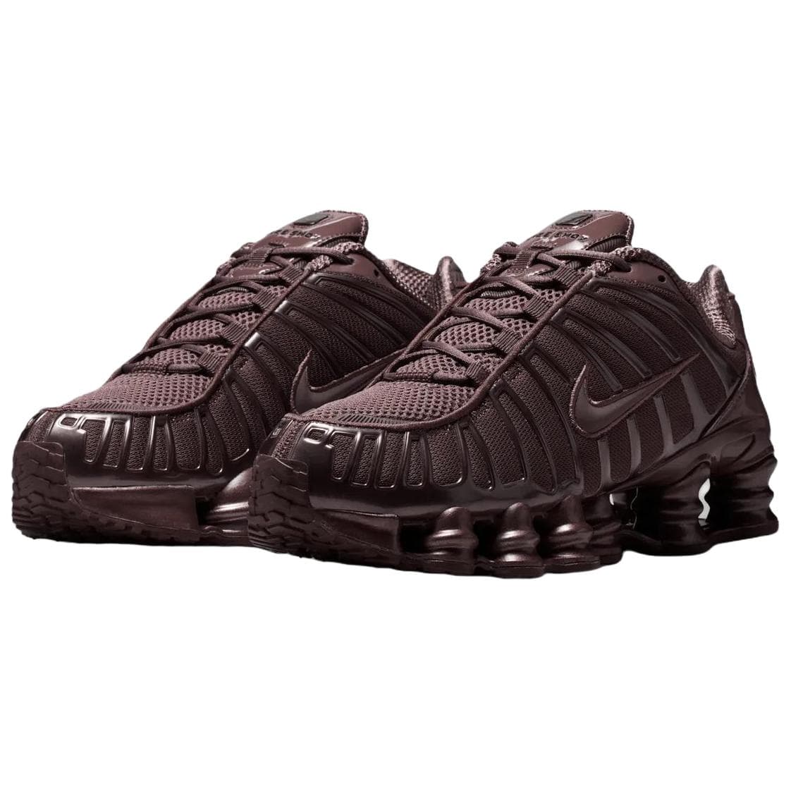 Кроссовки NIKE Shox TL Повседневная обувь Женские Темно-фиолетовый - изображение 3