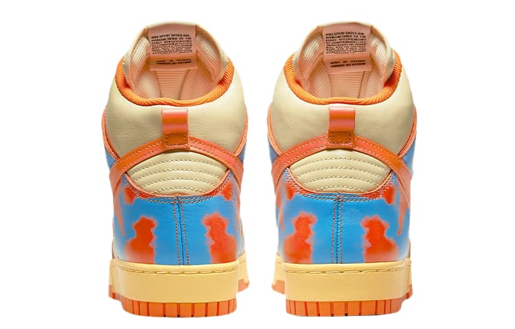 Кроссовки Nike Dunk 1985 SP "Orange Acid Wash" - изображение 5