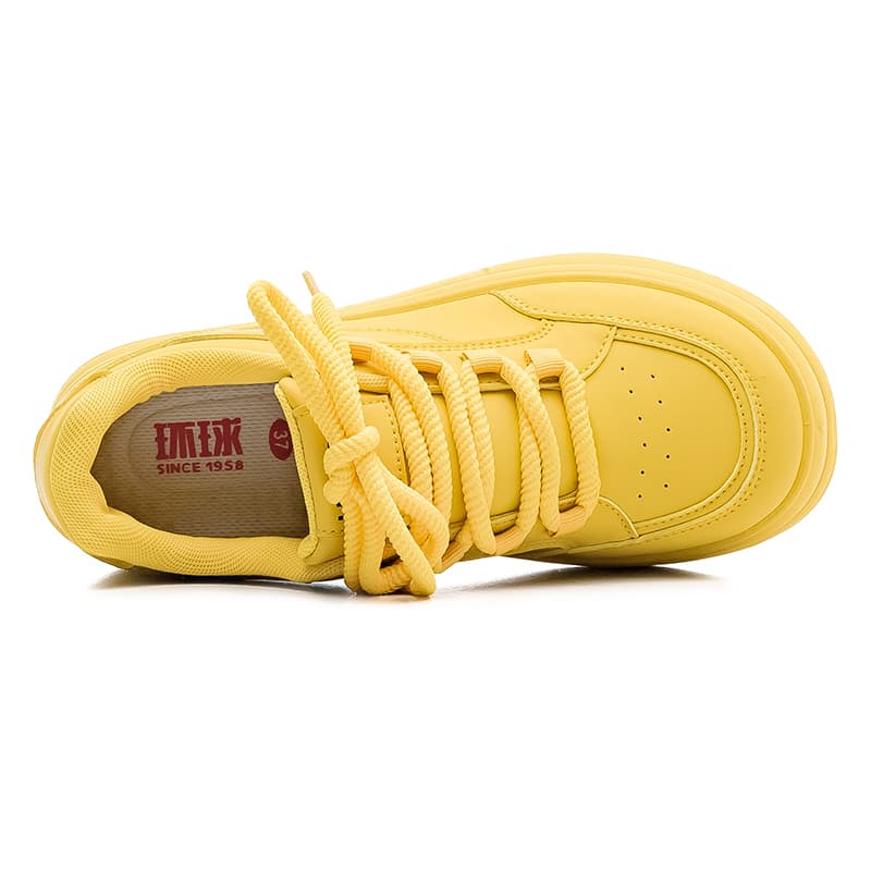 Кроссовки HUANQIU Lemon Yellow - изображение 4
