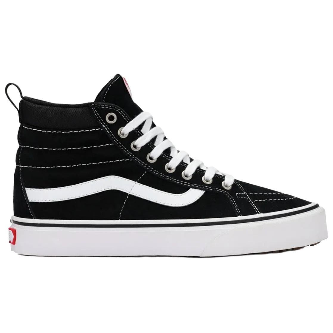Кроссовки Vans Mte SK8 HI Водонепроницаемая и Дышащая Высокая Скейтборд Обувь Унисекс Черно-Белая - изображение 2