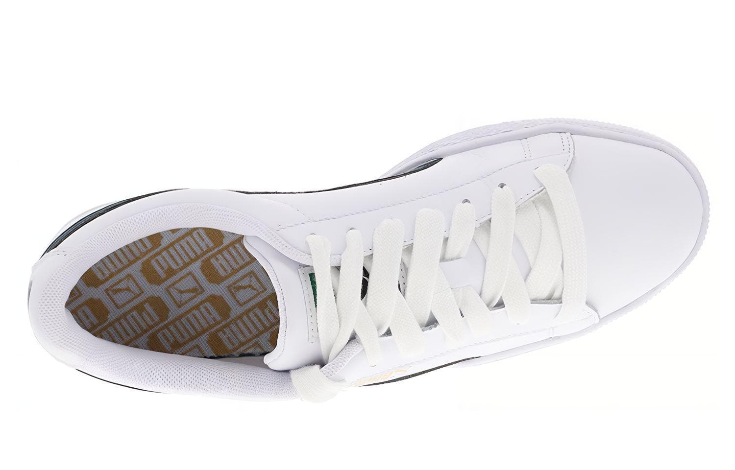 Кроссовки PUMA Basket LFS White Green - изображение 4