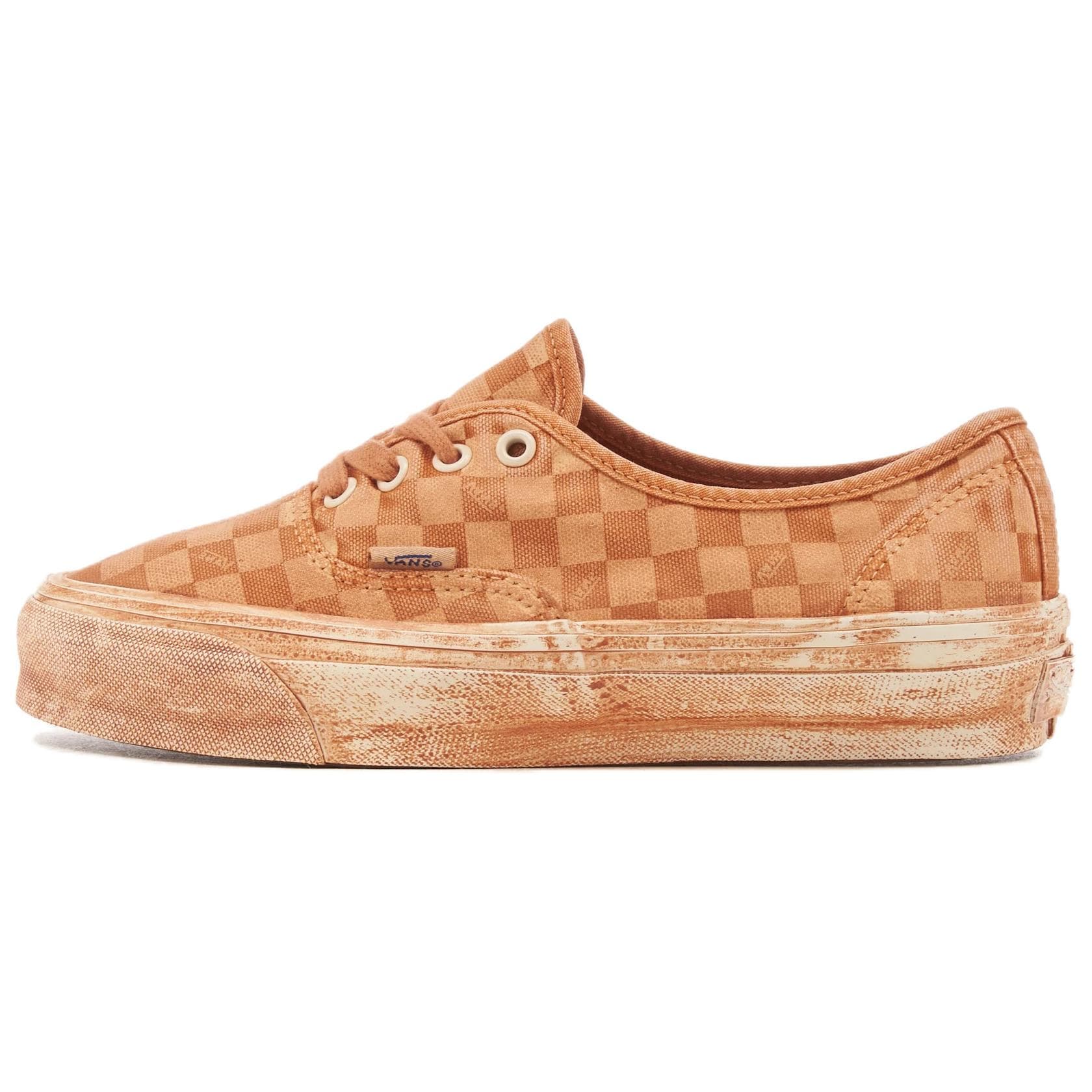 Кроссовки Vans Lx Authentic Reissue 44 Low Топ Скейтборд Кроссовки Женские Оранжевые - изображение 1