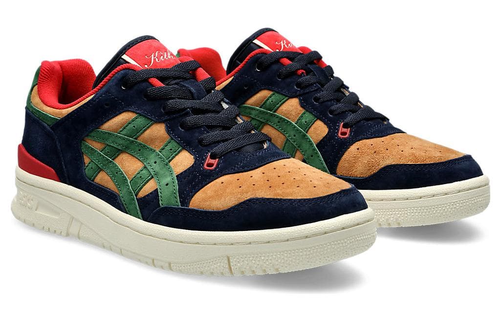 Кроссовки Asics EX89 Blue Brown Green - изображение 3