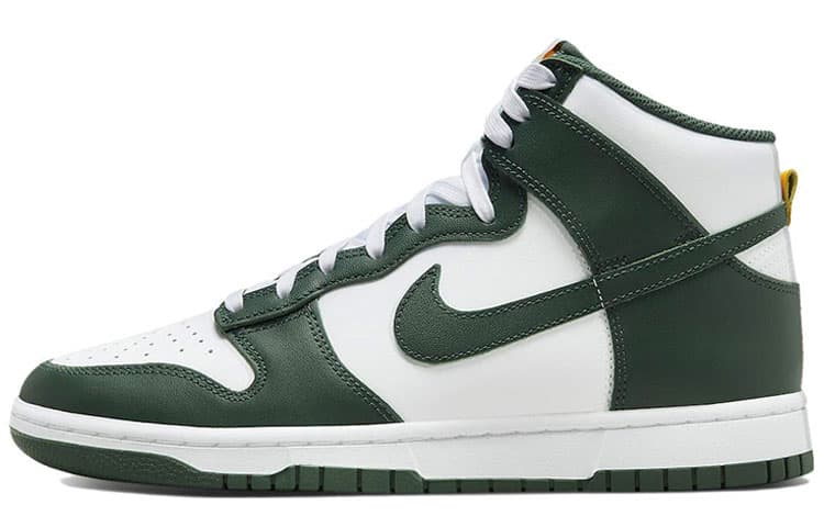 Кроссовки Nike Dunk High Retro White Green