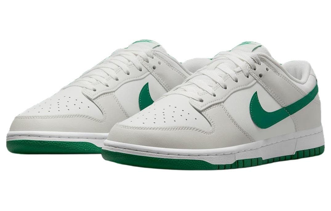 Кроссовки Nike Dunk Low White Green — фото 3
