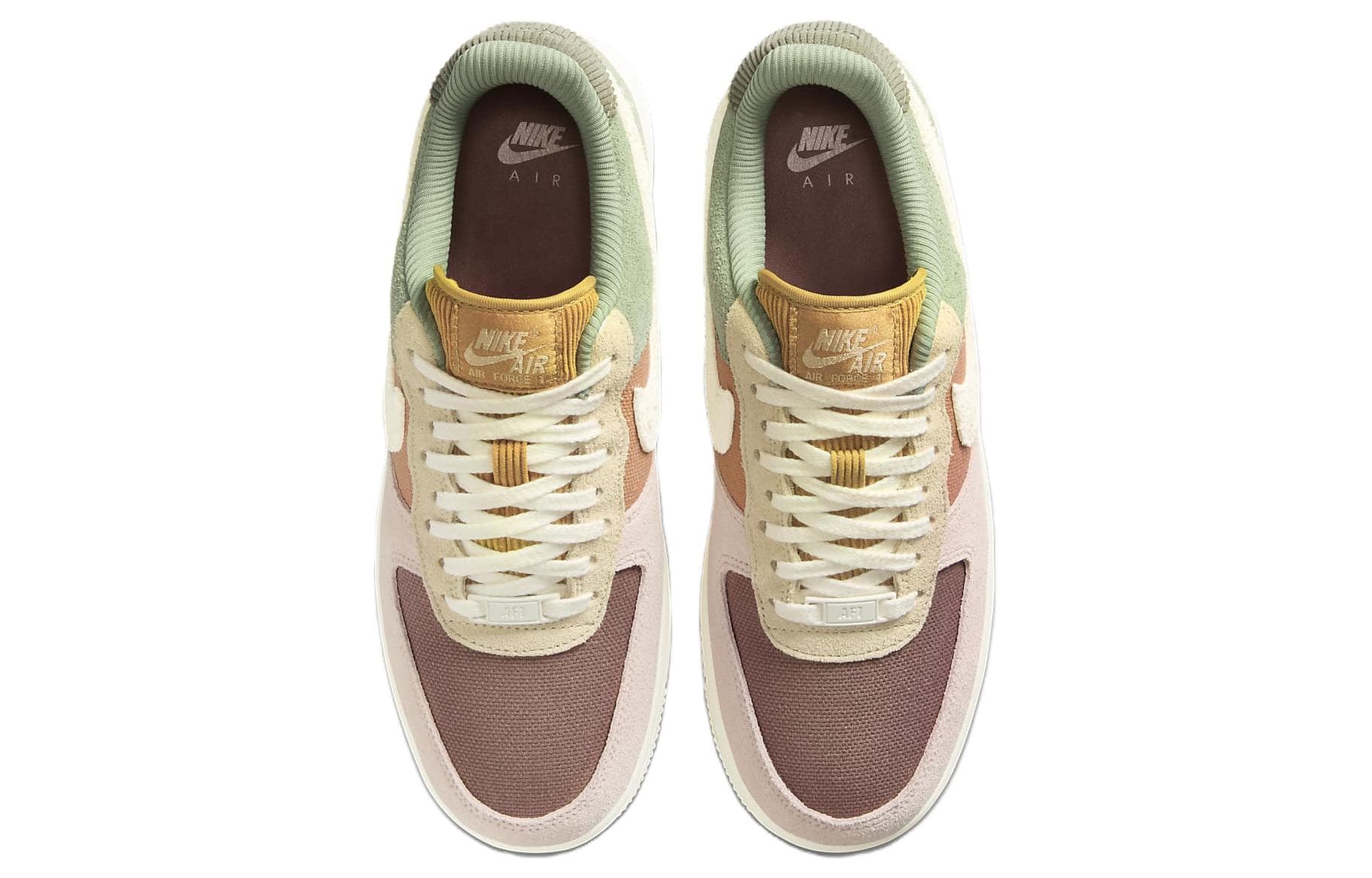 Кроссовки Nike Air Force 1 Low Red Green — фото 4