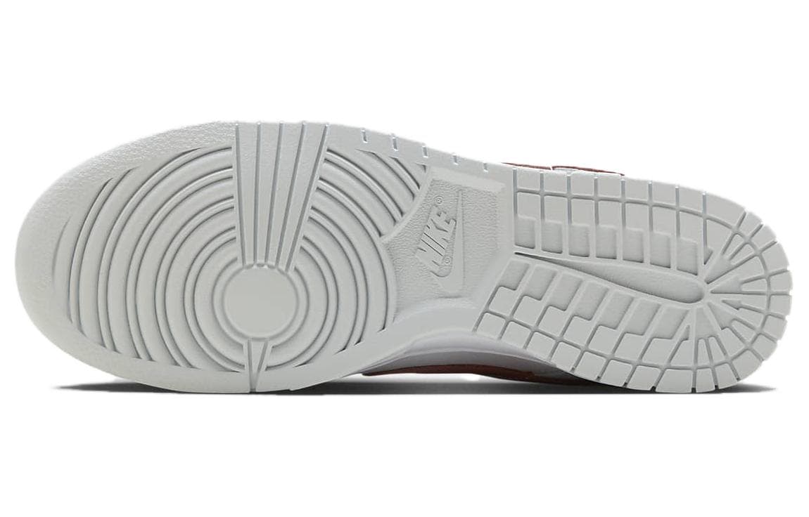 Кроссовки Nike Dunk Low Retro White Red — фото 5