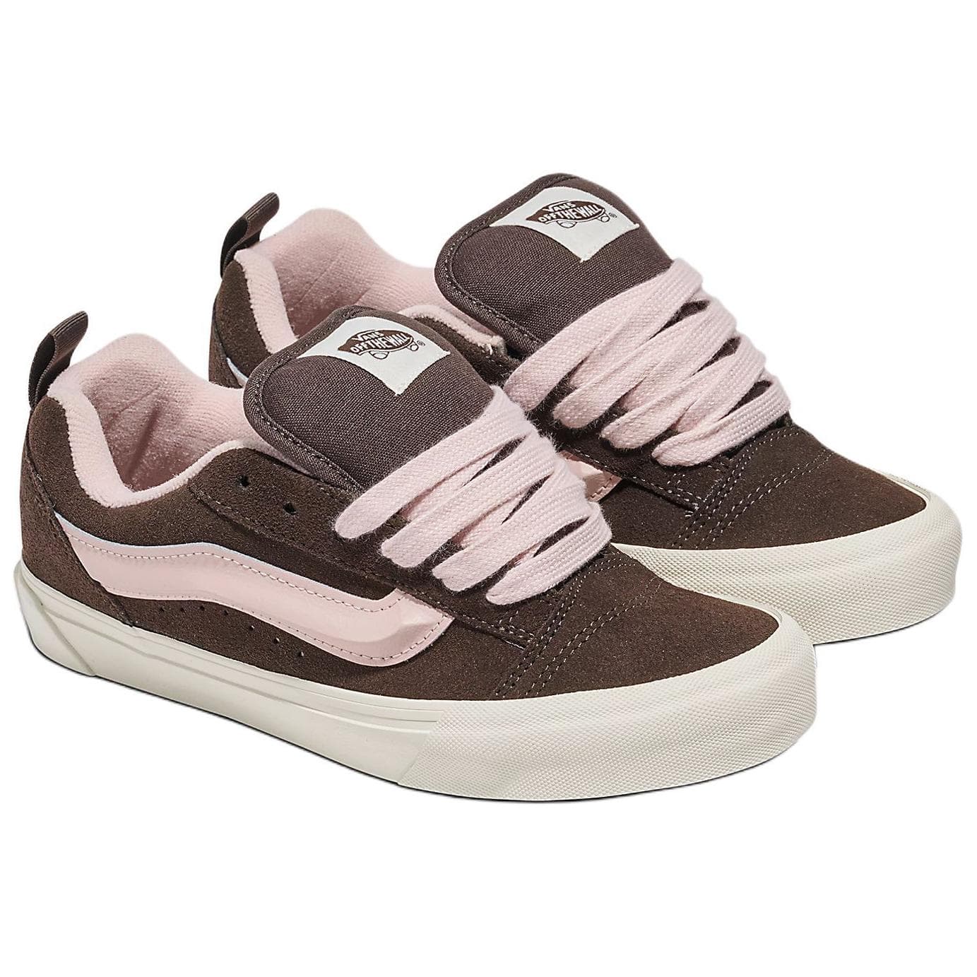 Кроссовки Vans Knu Skool Устойчивая к истиранию низкая обувь для скейтбординга унисекс коричневого цвета - изображение 2