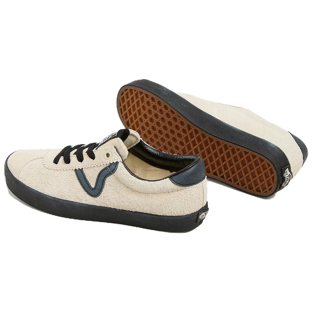 Кроссовки Vans Низкие Кеды Скейтборд Обувь Унисекс Бежевые - изображение 4