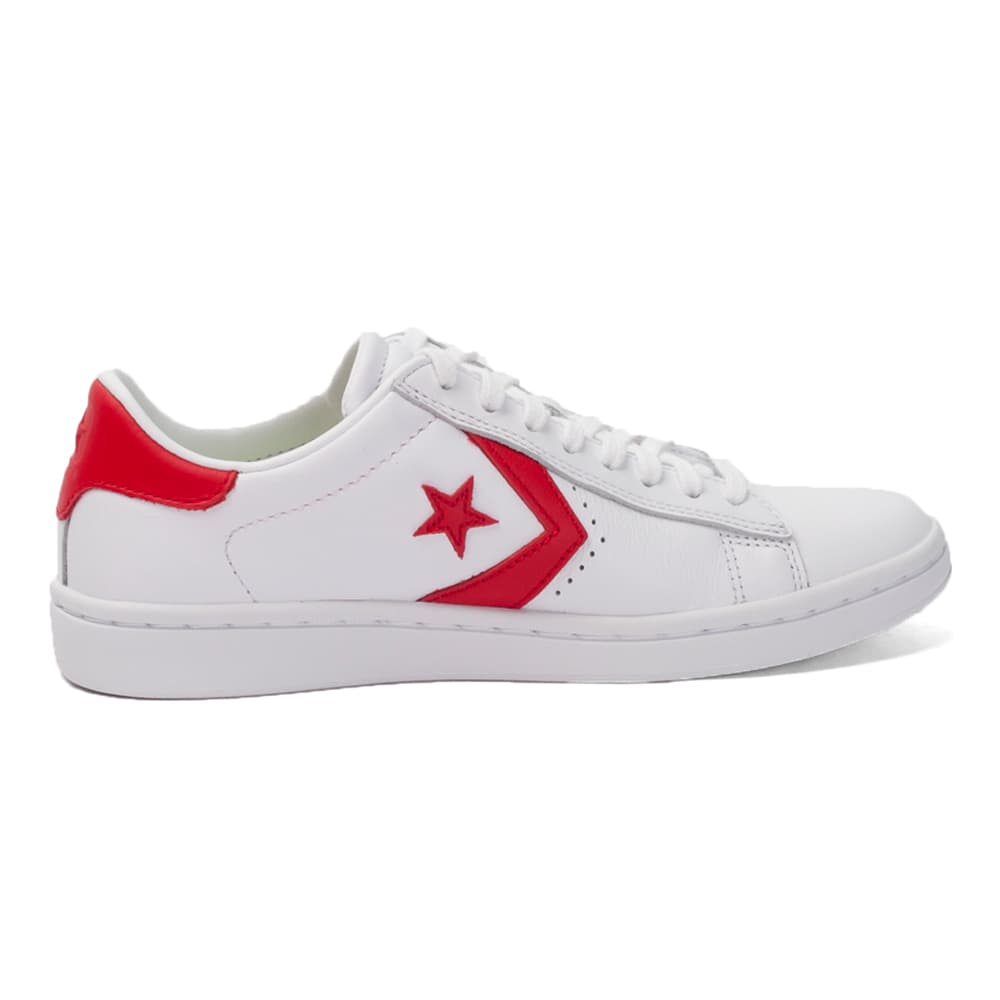 Кроссовки Converse Lifestyle Удобный Противоскользящая износостойкая Лоу-топы Повседневная обувь для скейтборда Женская Красный Белый - изображение 2