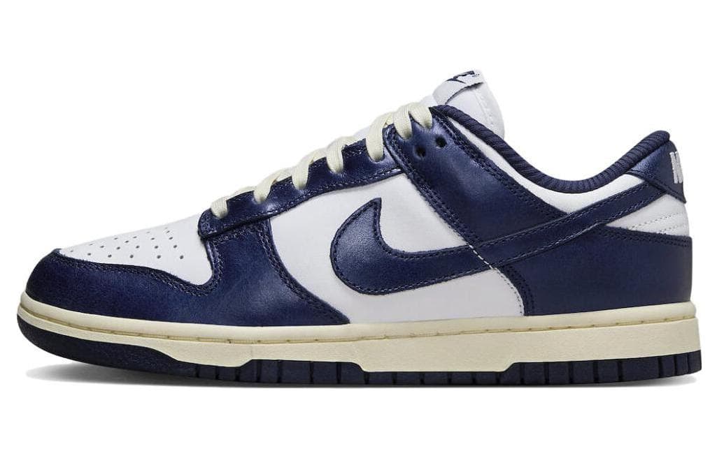 Кроссовки Nike Dunk Low "Midnight Navy and White"