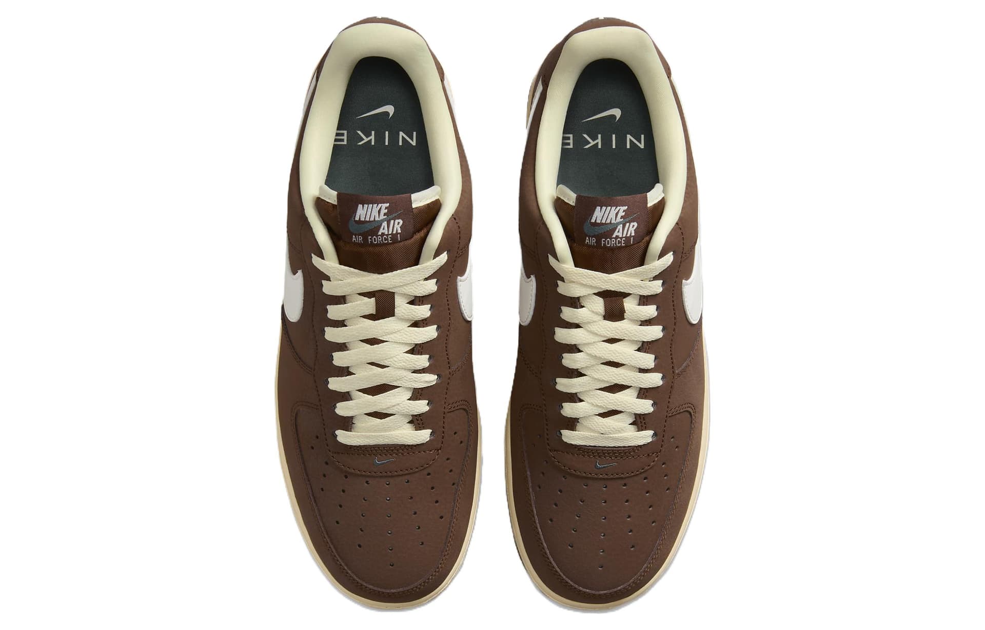 Кроссовки Nike Air Force 1 '07 Low Brown White - изображение 4