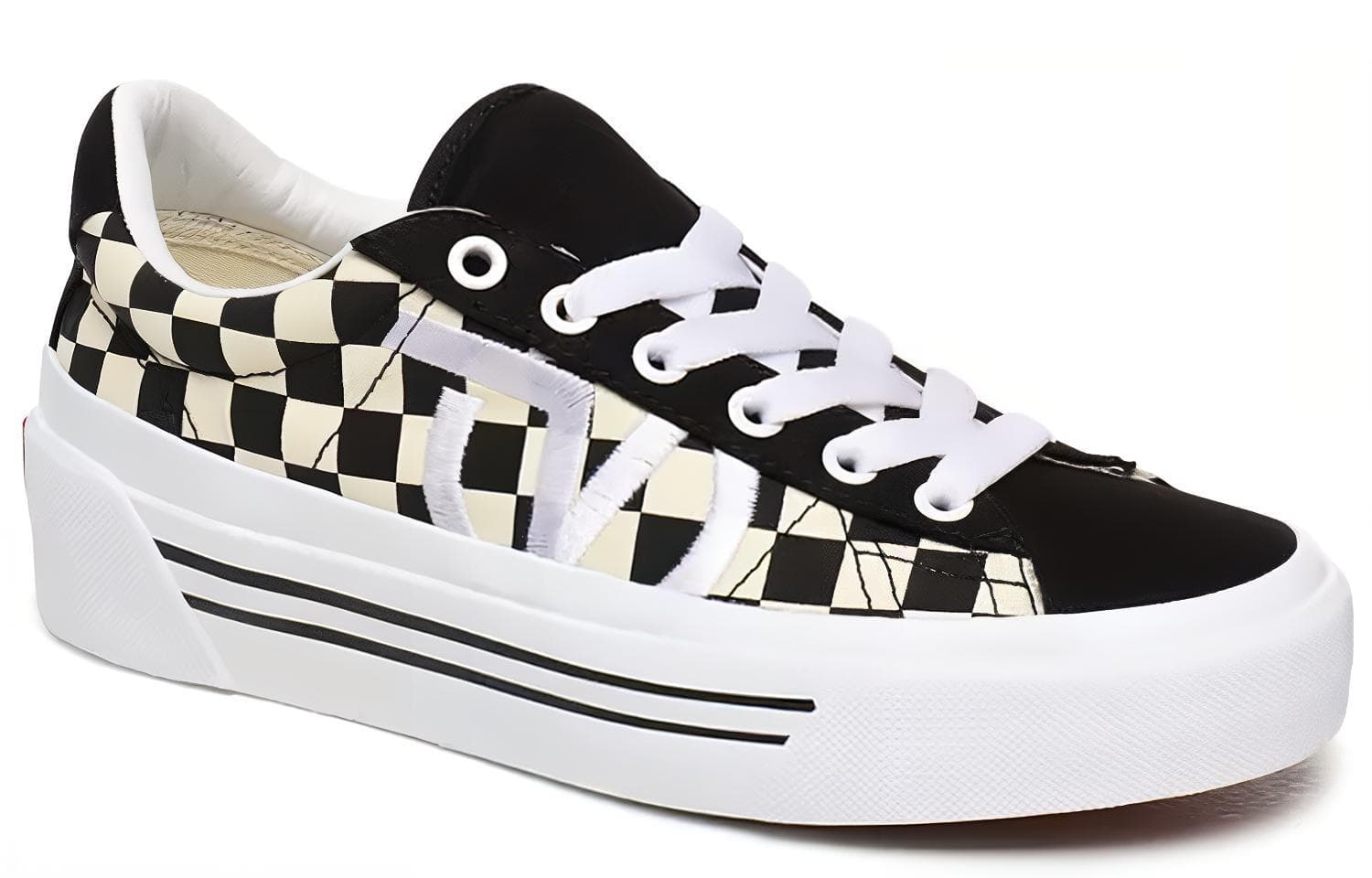 Кроссовки Vans Checkerboard Sid Ni - изображение 2
