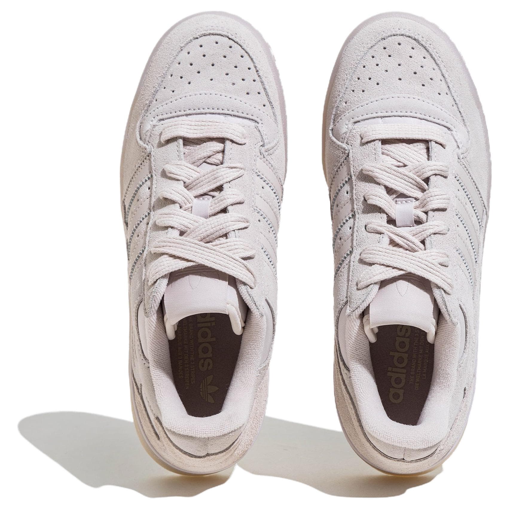 Кроссовки Adidas Originals FORUM BOLD STRIPES Устойчивая к истиранию низкая обувь для скейтбординга Женская - изображение 5